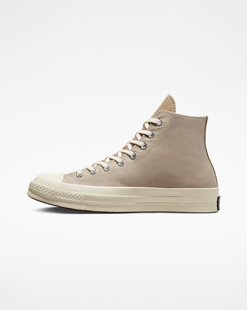 Tenisky Vysoke Converse Chuck 70 Tri-Panel Panske Béžové | SK FL5MH4